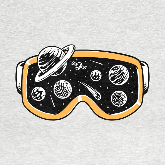 Galactic Skii Goggles by Expanse Collective